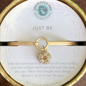 Just Be.   Bangle bracelet